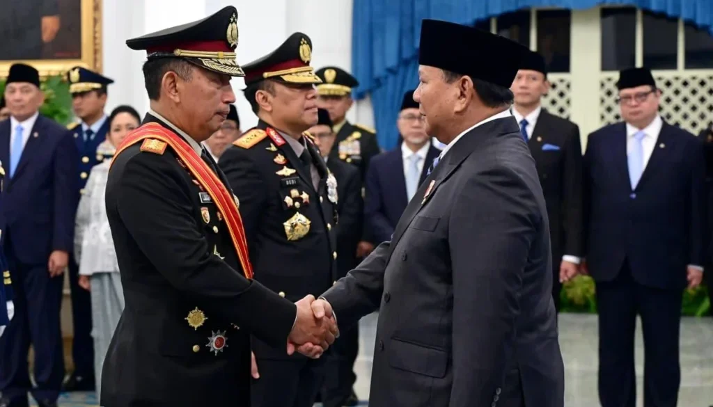 Reshuffle Lagi! Prabowo Lantik Listyo Sigit Jadi Kepala Staf Kepresidenan