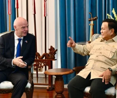 Prabowo Bertemu Presiden FIFA, Bahas Fasilitas Sepak Bola